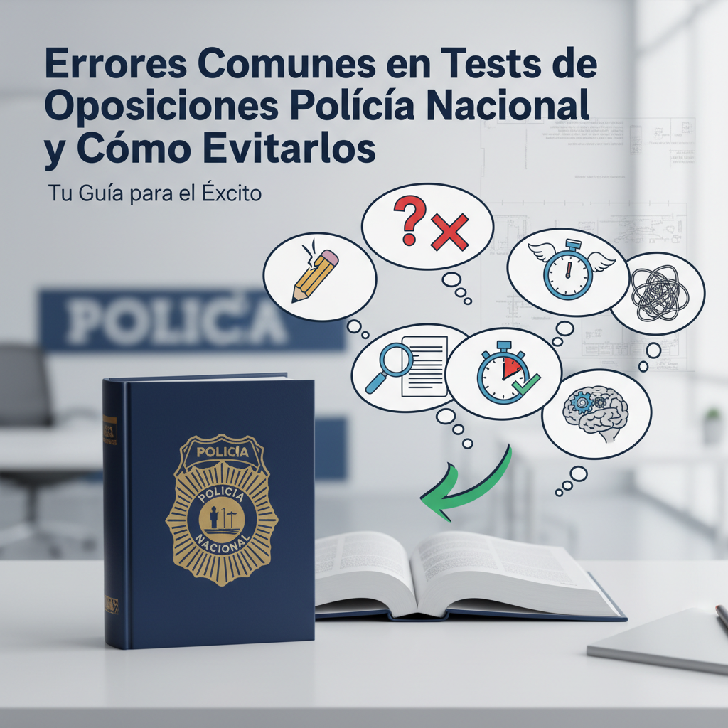 Errores Comunes en Tests de Oposiciones Policía Nacional y Cómo Evitarlos
