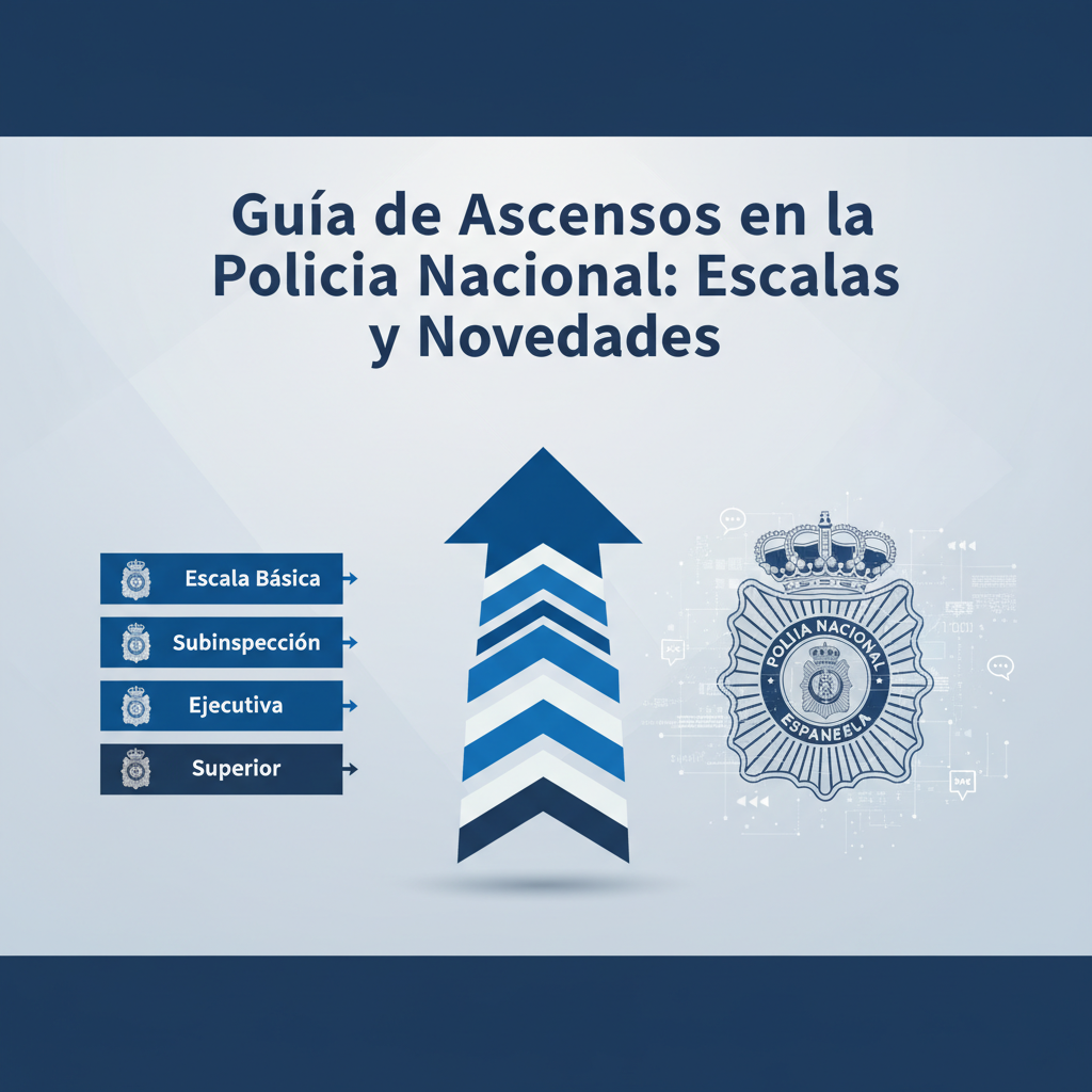 Guía de Ascensos en la Policía Nacional: Escalas y Novedades