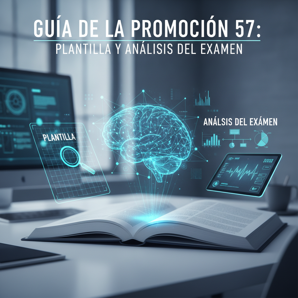 Guía de la Promoción 57: Plantilla y Análisis del Examen