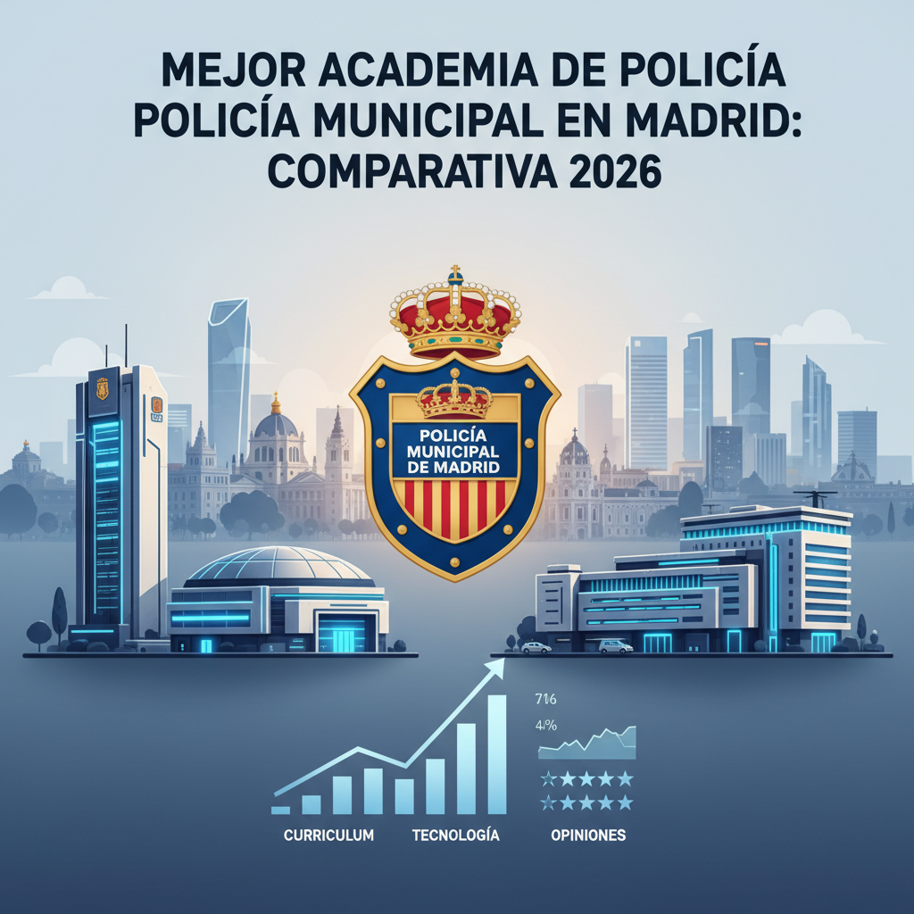 Mejor Academia de Policía Municipal en Madrid: Comparativa 2026