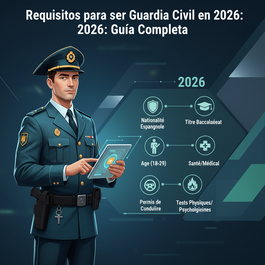 Requisitos para ser Guardia Civil en 2026: Guía Completa